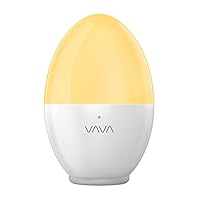 VAVA VA-HP008 Night Lights for Kids, LED Nursery Lamp with Free Stickers, Safe ABS+PC, Adjustable Brightness, 80 Hours Runtime, Cool Warm White