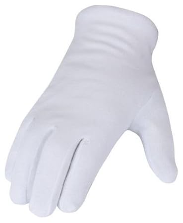 SBS® Baumwollhandschuhe | 12 Paar | weiß | Gr. 10 XL | Trikothandschuhe Unterziehhandschuhe | Arbeitshandschuhe