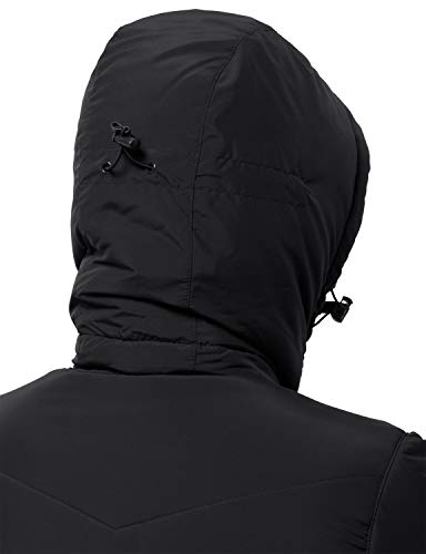Jack Wolfskin Women's Svalbard Insulated Long Jacket, Black, X-Large