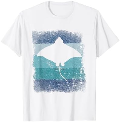 Amazon.com: Mens Womens Kids Retro Vintage Logo Manta Ray Lover T