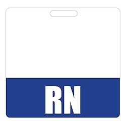RN Badge Buddy (Blue) - Horizontal Heavy Duty Badge