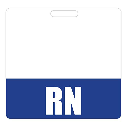 RN Badge Buddy (Blue) - Horizontal Heavy Duty Badge