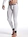 SEOBEAN Men's Low Rise Long John Cotton Pants