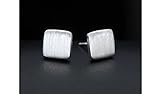 925 Sterling Silver Square Shaped Stud Earrings