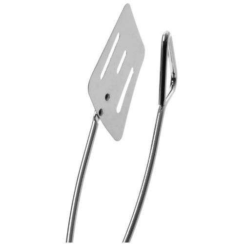 Grillmark BBQ-467279 Combination Spatula and Tong Steel PVC Handle 17.5" L