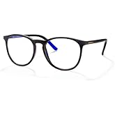 BluBlocker Hyde Park Tech Glasses (Black): Healthier Eyes and Better Sleep. Blue Light Glasses for Computer, TV, Gaming.