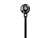 Monoprice Hi-Fi Reflective Sound Technology Earbuds Headphones - Black/Carbonite with in-Line Controller and Microphone