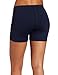 ASICS Women's Baseline Vb Short, Navy, Medium