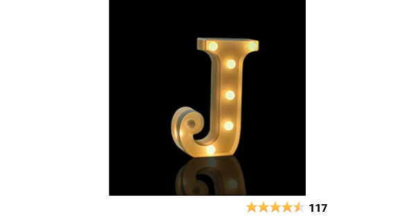 Amazon Com Led Marquee Letter Lights Sign Battery Powered Light Up Alphabet Letters For Bedroom Wedding Birthday Party Christmas Home Bar Decoration Home Kitchen
