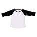 Kaiya Angel Toddler/Little Girl's Icing Ruffle Shirts Raglan Shirts 2-6 Years