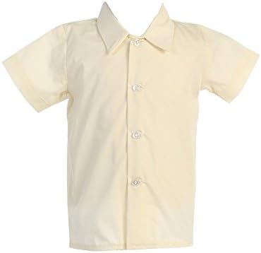 Lito Baby-boys Short Sleeved Dress Shirt