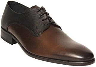 Men's Oxford Brown Leather Dress Shoes 717-6857