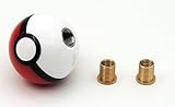 SFVAN Pokemon Pokeball Round Shift Knob Available With Two Adapters Fits Most Cars