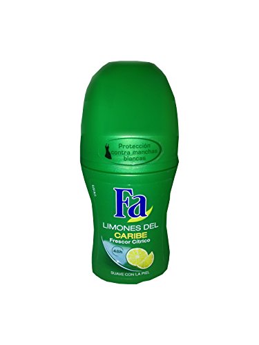 Fa Caribbean Lemon Roll-on Deo Deodorant 50 ml