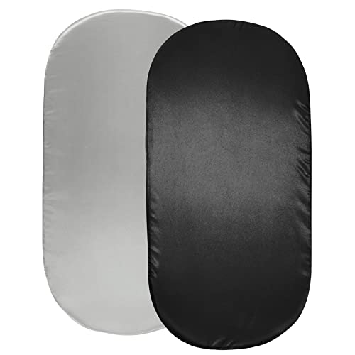 SiinvdaBZX Satin Bassinet Sheets
