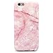 GOLINK iPhone 6/6S Girl Case IMD Printing Slim-Fit Ultra-Thin Anti-Scratch Shockproof Dust Proof Anti-Finger Print TPU Case for iPhone 6/6S (4.7 inch) - Pink Marble