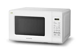 Daewoo KOR-6F0BDUO Microondas, 20 litros, sin grill, color blanco, 700 W