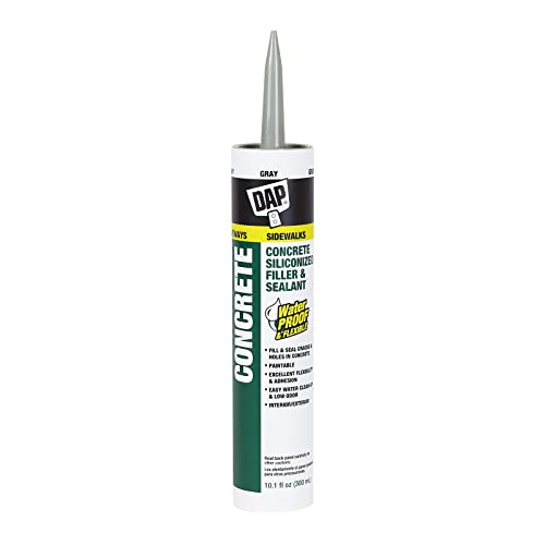 DAP Concrete and Mortar Filler and Sealant, Gray, 10.1 Oz (7079818096)