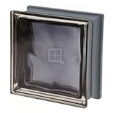 Quality Glass Block 7.5 x 7.5 x 3 Pegasus Metalized