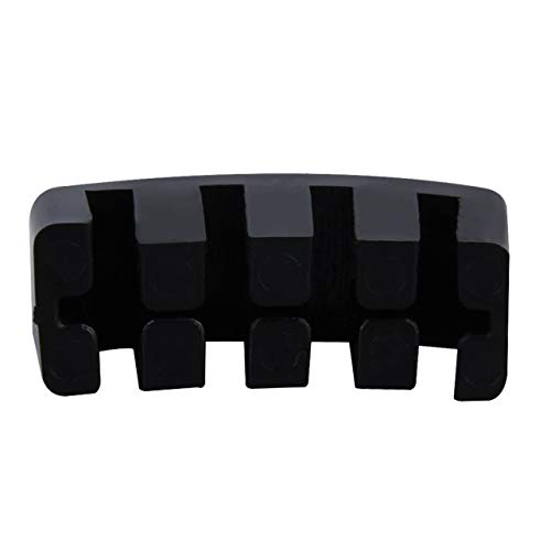 Dalkeyie 1pc Black Heavy Rubber Cello Practice Mute Rubber Mute