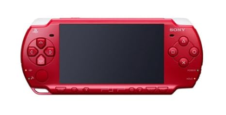 Amazon Com Psp プレイステーション ポータブル ディープ レッド ワンセグパック Pspj 001 メーカー生産終了 Video Games