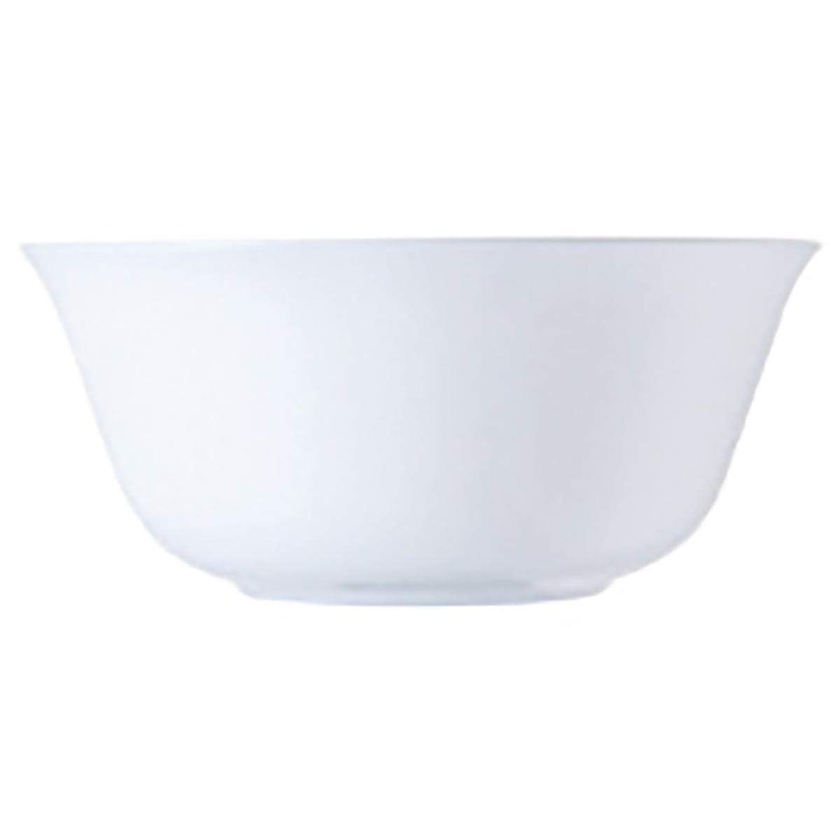 Luminarc 12 cm 1-Piece Carine Glass Bowl, White