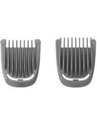 2x Stubble Comb Combs (1mm 2mm) For Philips Trimmer Shaver BT3213 BT3215 BT3216 BT3221 BT3226 BT3227 BT3236 BT3237 MG3710 MG3711 MG3712 MG3720 MG3721 MG3722 MG3730 MG3731 MG3740 MG3747 MG3748 MG3750