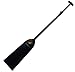Z&J SPORT Adjustable Dragon Boat Paddle, IDBF Approved Boat Oars, Carbon Fiber Paddle Adjustable T Handle with Adjuster for Dragon Boat Paddler (Range: 43”-52” /110cm-132cm) (Carbon)