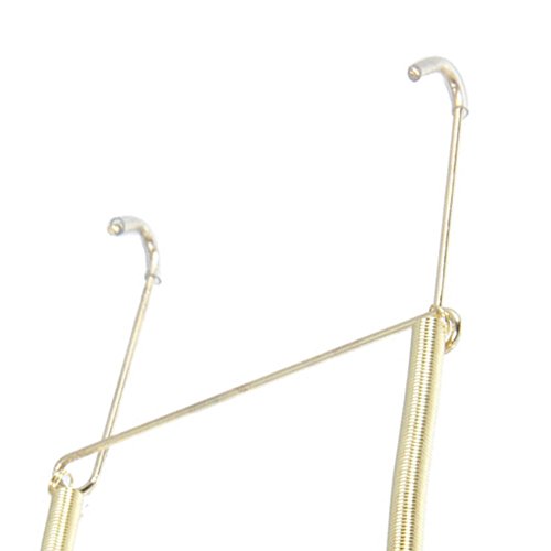 Xinlinke Lot5 8-Inch Medium Invisible Plate Wire Hanger Wall Holders with Protective Rubber Cover for 7.5" to 9.5" Decorative Tray