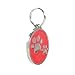 PetTouchID Smart Pet ID Tag, QR Code, NFC Scan, Online Pet Page, GPS Location (RED Paws)