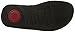 FitFlop Women's Flare Slide Sandal,Black,6 M US
