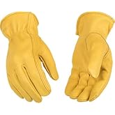 Kinco 90-2 Grain Deerskin Leather Glove - Soft Golden Grain Deerskin Leather