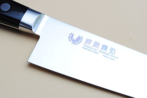 Yoshihiro Inox Stain-resistant Aus-10 Steel Ice Hardened Gyuto Chefs Knife 9.4" (240mm) - Thumbnail 5
