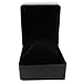 Watch Box Single Slot Watch Case PU Leather Watch Box Organizer for Men Women Travel Jewelry Storage Case Organizer Black