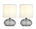 Catalina Lighting 18581-00 Caden Mini Reading Lights, Touch Accent Lamps for Office, Dorm, or Bedroom, Reading Light Nightstand Lamp, LED Bulb NOT Included, 9.25