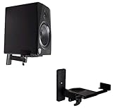 Pair Rockville RHSB8 Wall Mount Swivel Home Theater