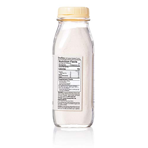 Leaner Creamer, Non-Dairy Coffee Creamer - Sugar Free, Low Calorie, Coconut Oil, Paleo, Keto, Gluten Free, Healthy Weight Loss, Fat Burning, - 9.87oz Bottle (ORIGINAL)