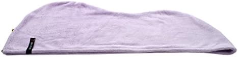 Super Absorbent Anti-Frizz Microfiber Hair Drying Towel Wrap Quick Dry Twist Hair Turban Wrapped Bath Cap with Elastic Loop for All Hair Styles