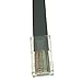 DONG 3M Black Microphone mic extension cable 8 Pin RJ45 for Motorola Yaesu Icom Kenwood Radio