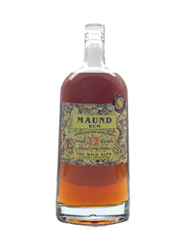 MAUND RUM "12 YEARS“ Ein vielfach ausgezeichneter Blend von 12 Jahre in der Karibik in Bourbonfässern gereiftem Jamaica Rum mit einem „Alpine Finishing“. 1.500 ml Flasche in Geschenkkarton)