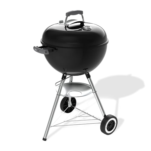 Weber Original Kettle Holzkohlegrill 47 cm mit Stand und Rädern