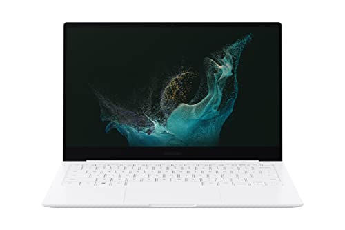 SAMSUNG Galaxy Book2 Pro 13.3” 256GB Laptop Computer w/ 8GB RAM, 12th Gen Intel Core i5 Evo Certified Processor, AMOLED Screen, Long Lasting Battery, Thin Design, 2022, US Version, Silver