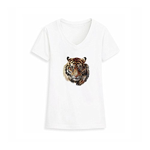 Ironing Stickers Heat Transfer DIY Accessory Clothes Patches for Women Live Tiger Animal Patch A-level Washable Appliques