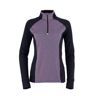 Noble Equestrian Athena 1/4 Zip M Purple Ash