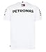 Mercedes Benz AMG Formula 1 Petronas White 2018 Men's Driver Team T-Shirt (Medium)