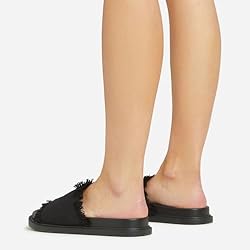 Lemonade Women's Pocession Frayed Edge Crucifix