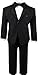 Black n Bianco Boys Infant and Toddlers Black Tuxedo Size 2T