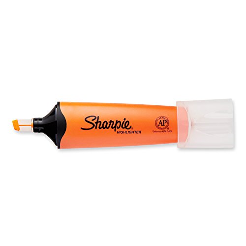 Sharpie Clear View Highlighter, Chisel Tip, 12Pack, Orange (1897849