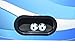 Hathaway Allure 48 inch Foosball Table for Family Game, Arcade or Rec Rooms - With Smooth Playfield, Dual Abacus Scoring, Auto Ball Return, Sturdy Leg Levelers & Foosball Balls – Black & Blue