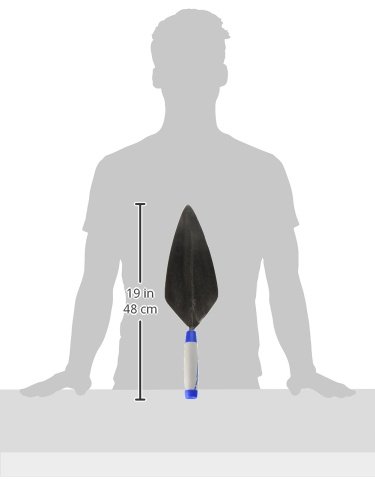 W. Rose RO116-12SH Brick Trowel 12" Narrow London Pattern w/ProForm Handle